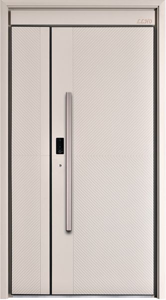 精雕鑄鋁防火防盜門(mén)